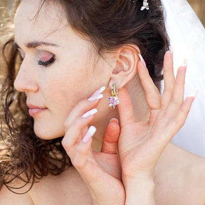 Pendientes de Drenaje Linfático de Terapia Magnética con Germanio