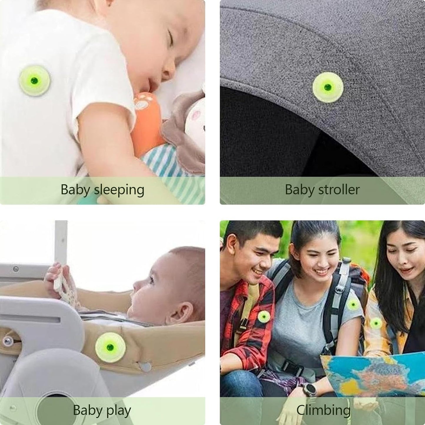 Parche repelente de mosquitos con aceites naturales (pack de 10)