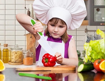 SET DE CUCHILLOS DE COCINA PARA NIÑOS