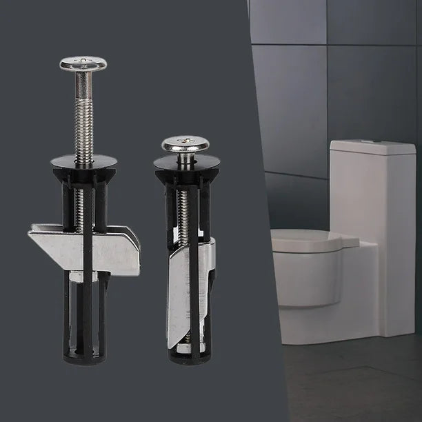 Kit de pernos de sujeción para asiento de inodoro (1 par)
