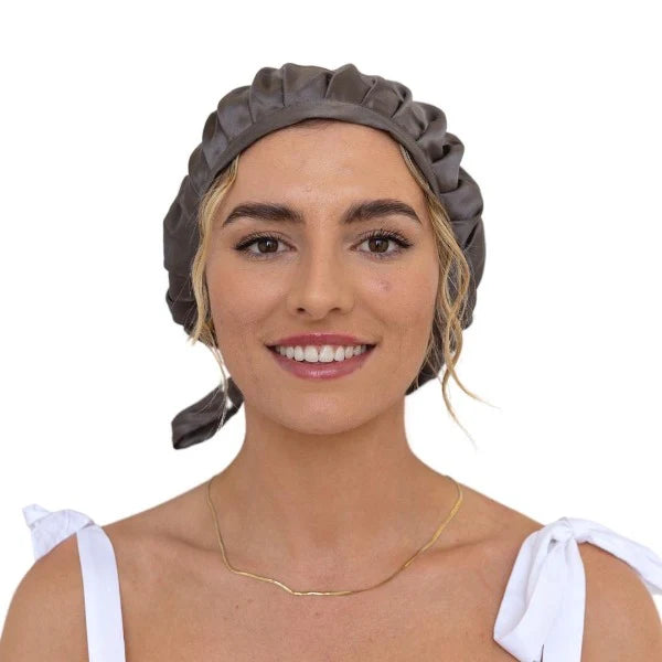 Gorro de seda para dormir
