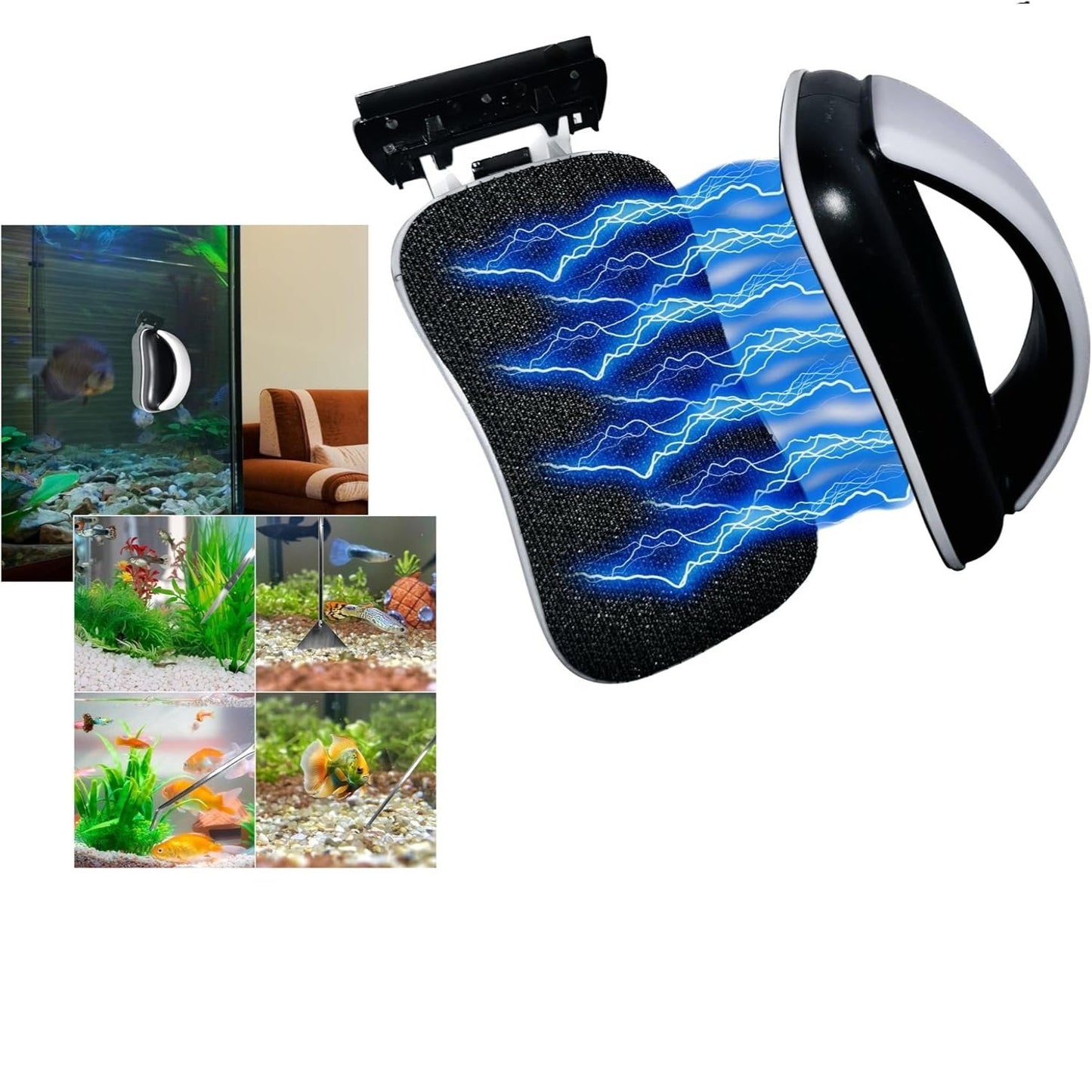 Cepillo magnetico para peceras impecables FishSpum