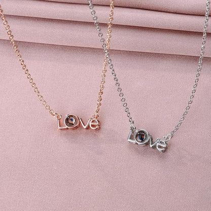 Loveyou Collar te amo en 100 idiomas