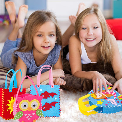 Kit de costura para niños (8 diseños incluidos)