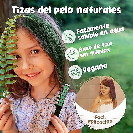 MagicHair 10 peines con tizas para el pelo