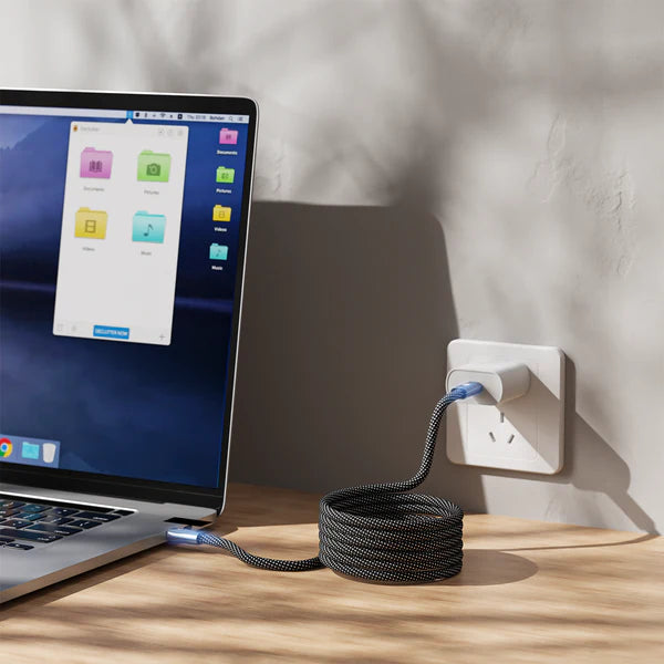 MagNetik® | Cable de carga ULTRA rápida magnético antienredos