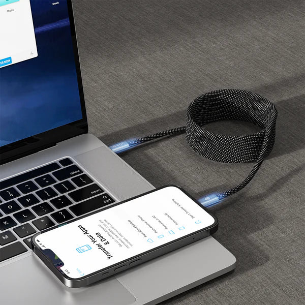 MagNetik® | Cable de carga ULTRA rápida magnético antienredos