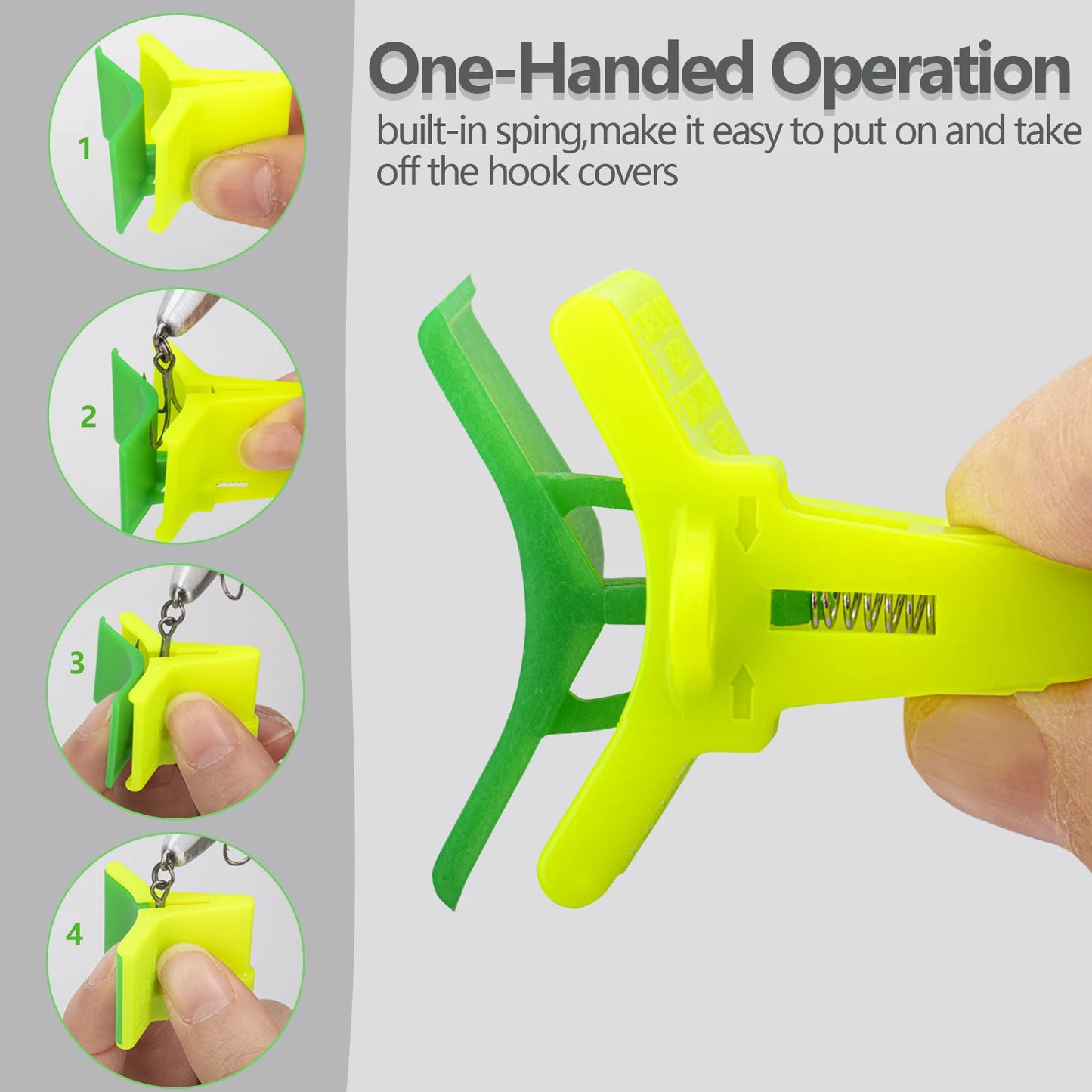 Protector de anzuelos de pesca x 10 unidades