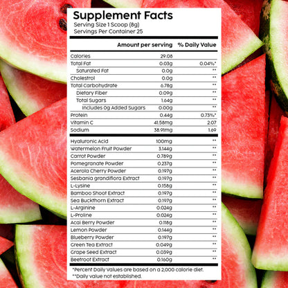 Potenciador de colágeno con 100 mg de ácido hialurónico