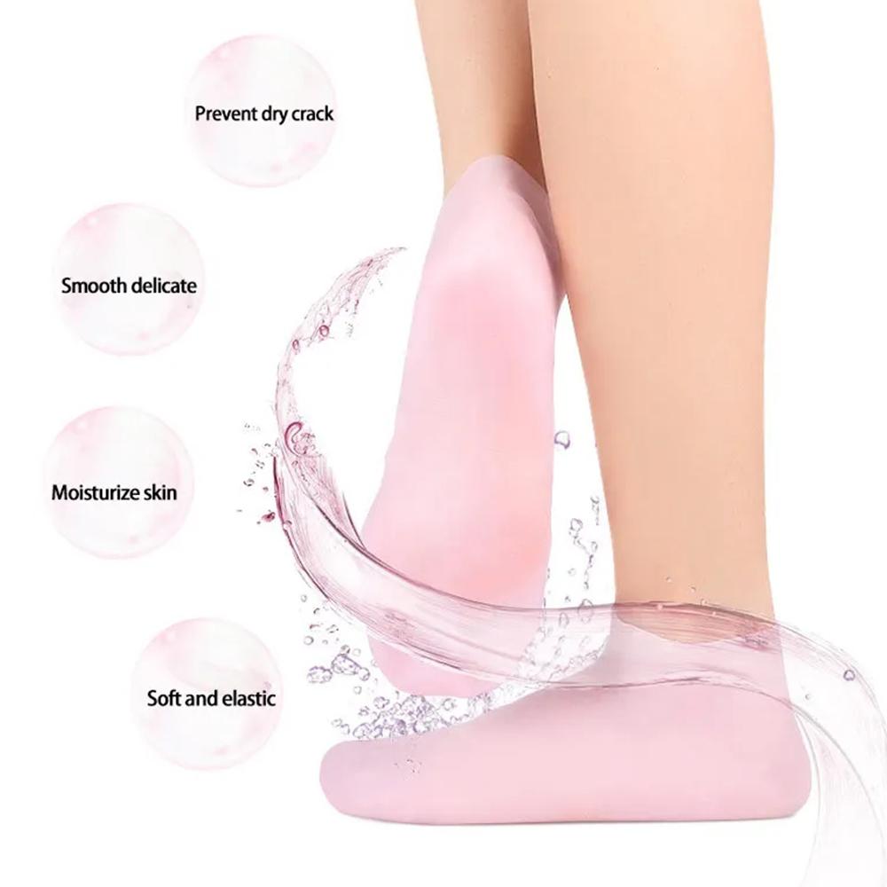 Calcetines elásticos exfoliantes