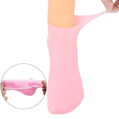 Calcetines elásticos exfoliantes