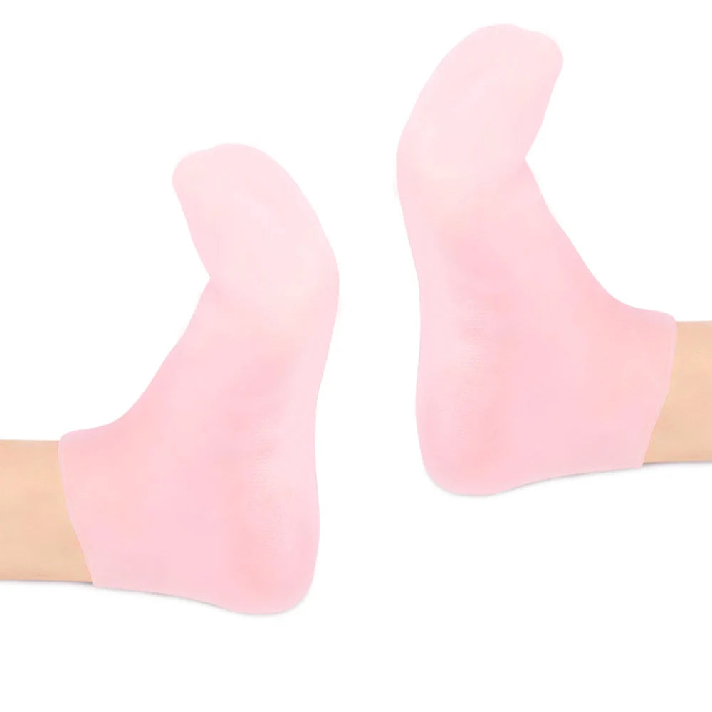 Calcetines elásticos exfoliantes