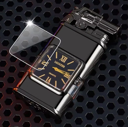 Encendedor premium con reloj