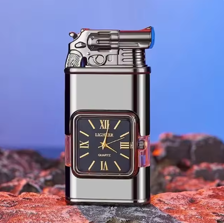 Encendedor premium con reloj