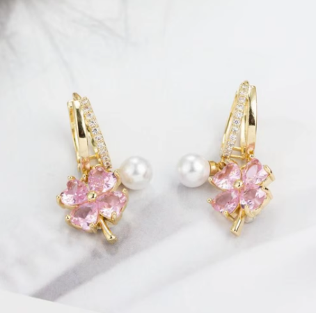 Pendientes de Drenaje Linfático de Terapia Magnética con Germanio