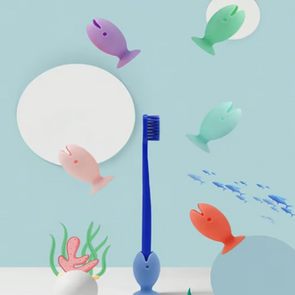 Brushi - Par protectores soporte para cepillos