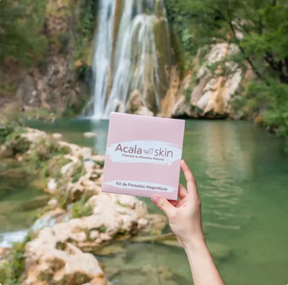 Pestañas magnéticas con delineador 5 pares