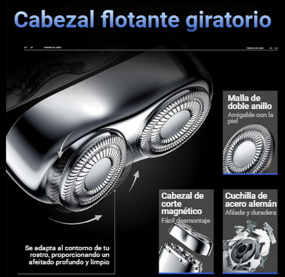 GillClean Mini afeitadora eléctrica portátil para hombres