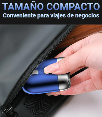 GillClean Mini afeitadora eléctrica portátil para hombres