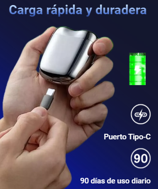 GillClean Mini afeitadora eléctrica portátil para hombres