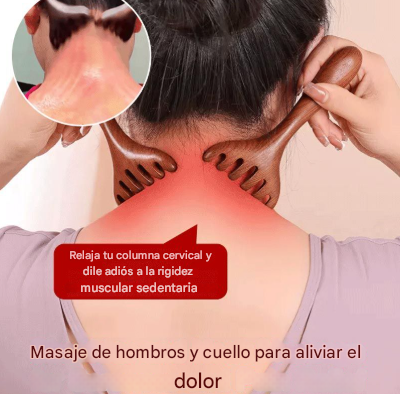 Suaveplus Peine de masaje meridiano de seis garras