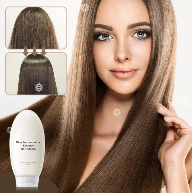 Crema capilar de esencia de fermentación de arroz