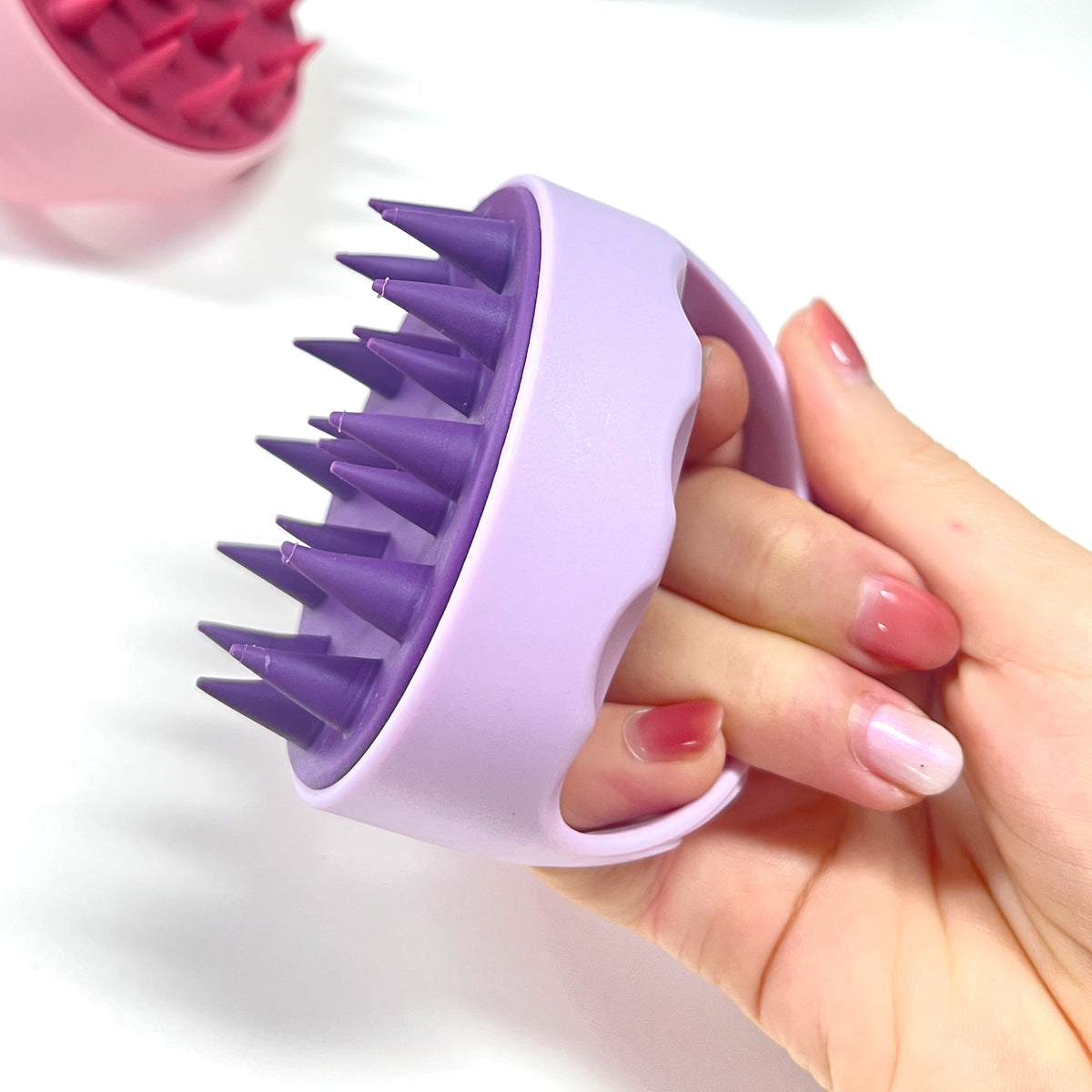 Cepillo para shampoo lavado y masaje de cabeza