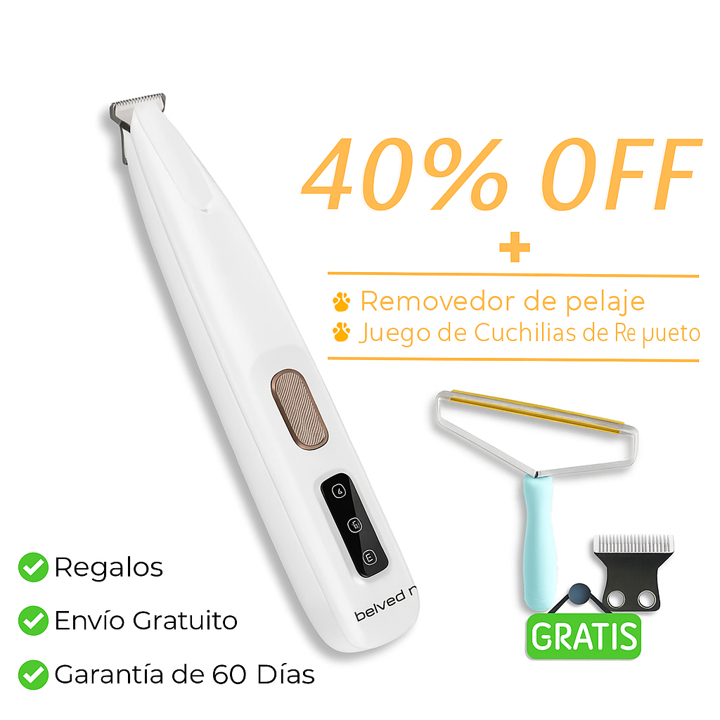 Recortador de pelo para gatos + Regalos