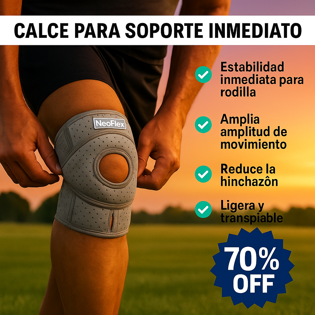 NeoFlex: Alivio instantáneo del dolor y seguridad para tus movimientos