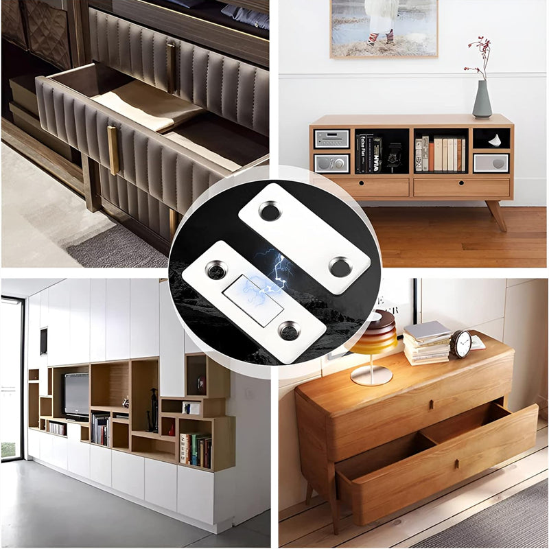 IMANES PARA PUERTAS DE ARMARIOS (1 KIT)