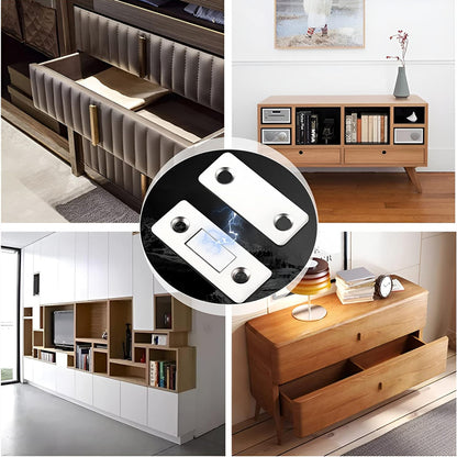 IMANES PARA PUERTAS DE ARMARIOS (1 KIT)