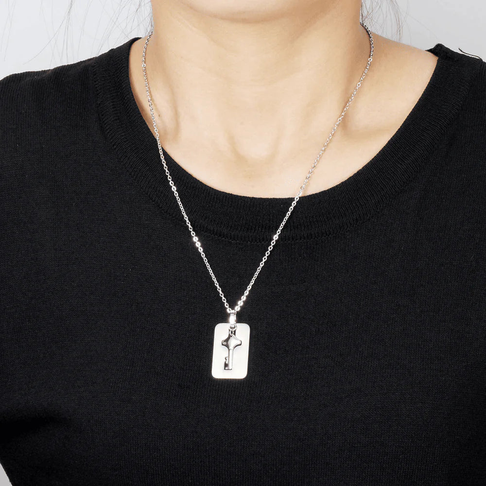 Pulsera llave del corazón con collar® Imágen