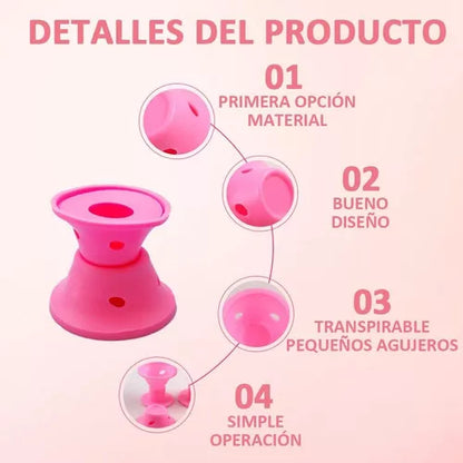 Encrespador Cabello Ondas Rulos Rizos