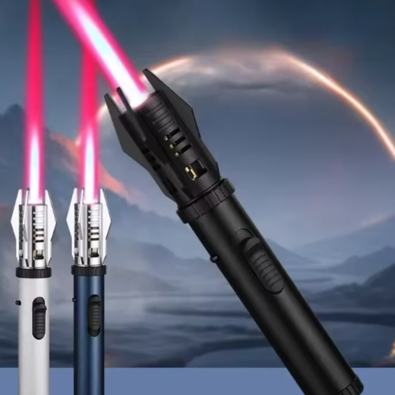 Encendedor de llama recta resistente al viento multiusos