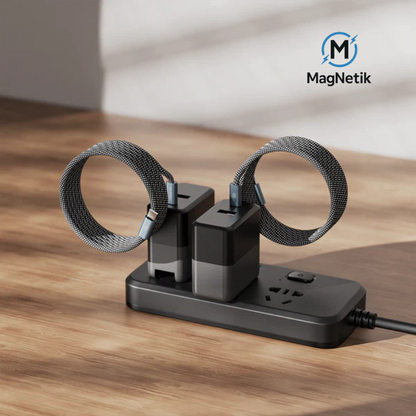 MagNetik® | Cable de carga ULTRA rápida magnético antienredos
