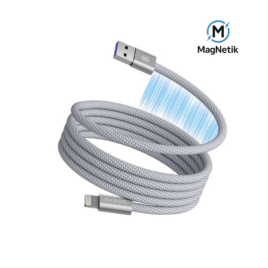 MagNetik® | Cable de carga ULTRA rápida magnético antienredos