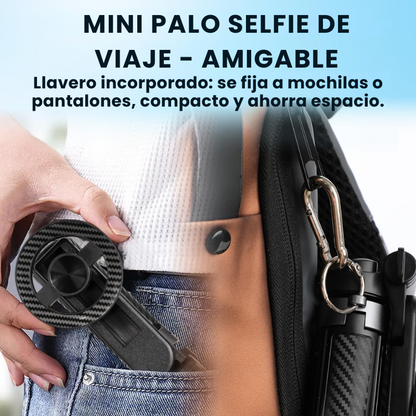 Palo de selfie 4 en 1 rotación 360° magnético