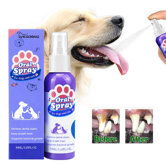 Espray de limpieza Oral para mascotas 120 ml