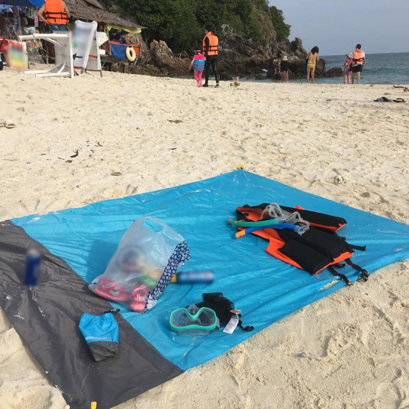 Manta de playa ligera a prueba de arena