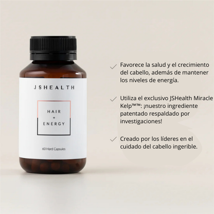 Health - Fórmula crecimiento de cabello y energía mental y física