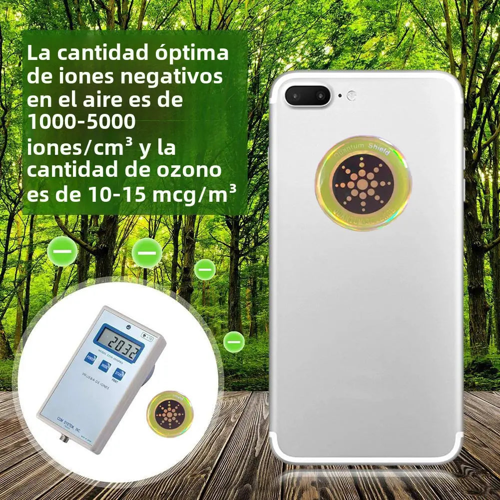 RadiationProtector™ - Juego de 6 sticker de protección contra la radiación de los celulares y dispositivos