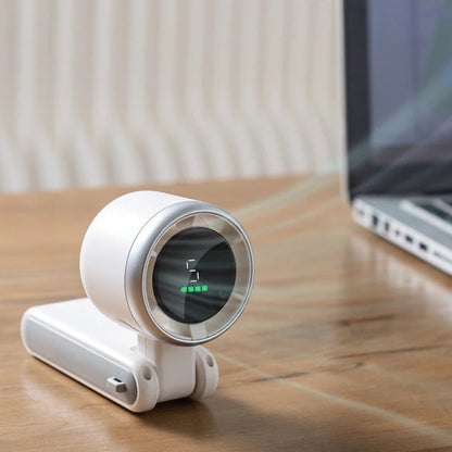 Ventilador turbo portátil de mano refresca tus días