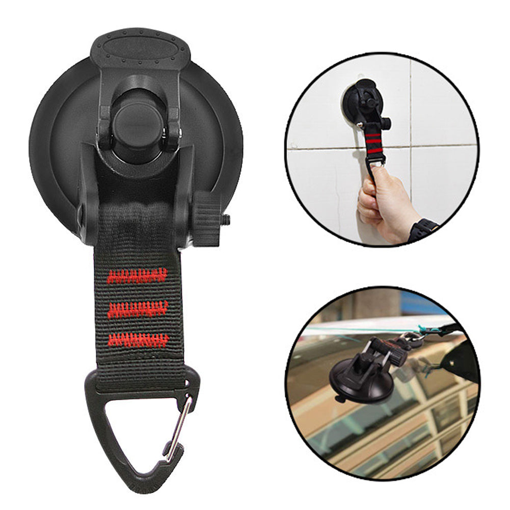 Par de Fuertes ventosas de vacío con gancho.