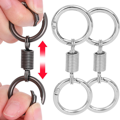 Llavero de doble anillo con resorte shiman® (Pack de 2 unidades)