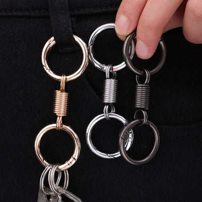 Llavero de doble anillo con resorte shiman® (Pack de 2 unidades)