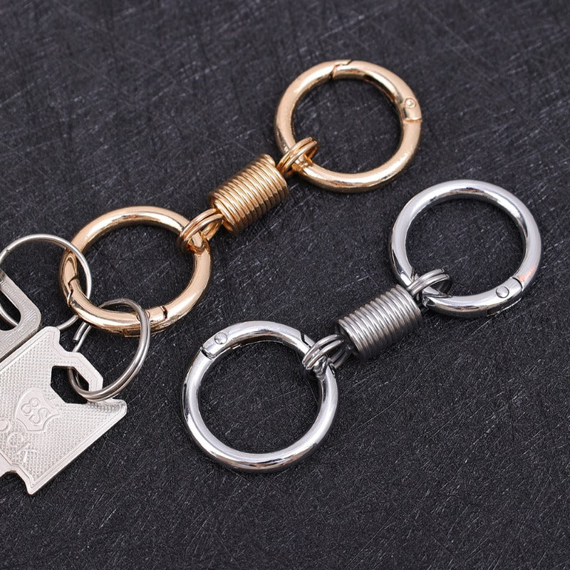 Llavero de doble anillo con resorte shiman® (Pack de 2 unidades)