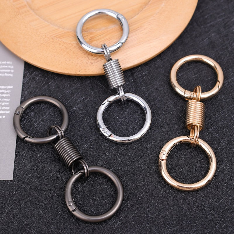 Llavero de doble anillo con resorte shiman® (Pack de 2 unidades)