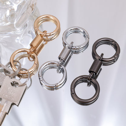 Llavero de doble anillo con resorte shiman® (Pack de 2 unidades)