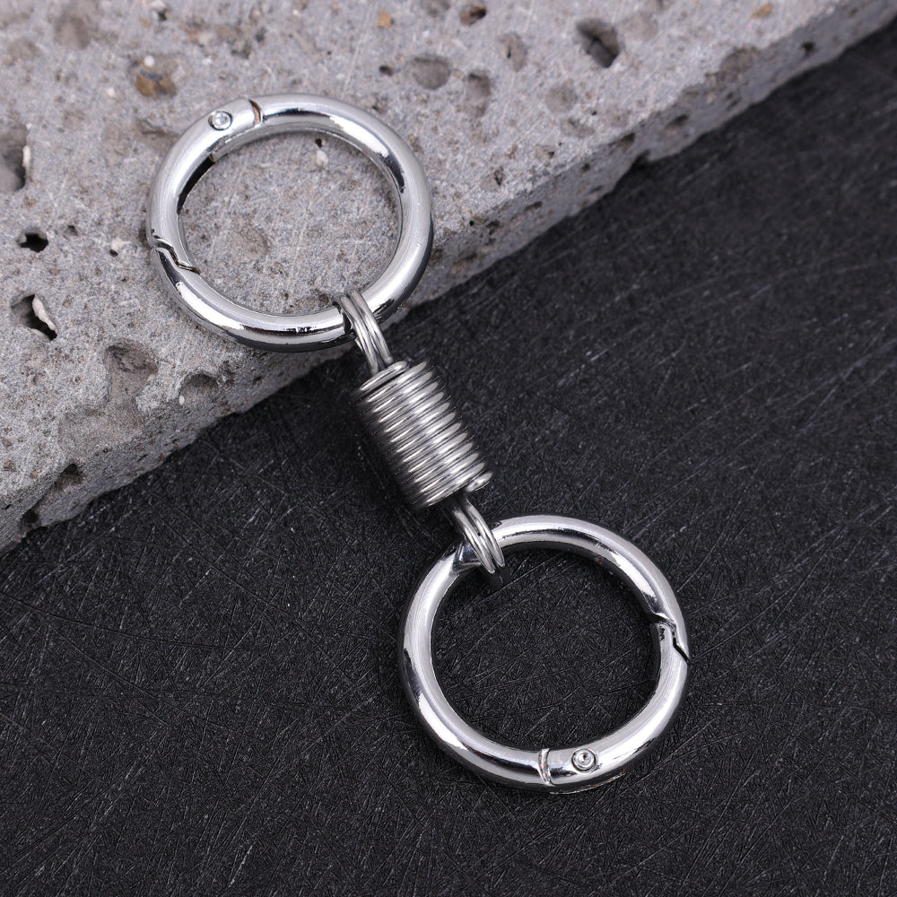 Llavero de doble anillo con resorte shiman® (Pack de 2 unidades)