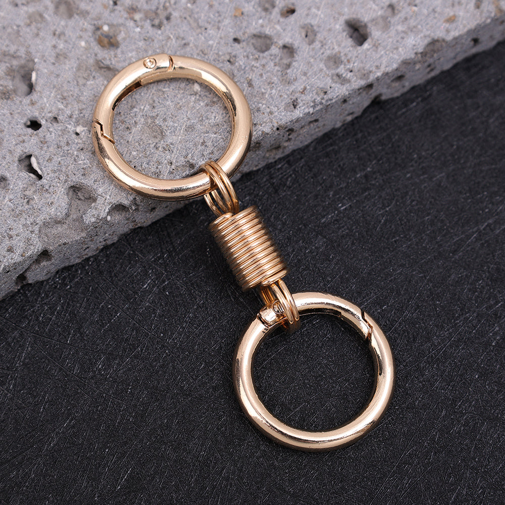 Llavero de doble anillo con resorte shiman® (Pack de 2 unidades)